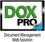 הלוגו של DoxPro — Document Management Web Solution, המותג שתחתיו שווקה המערכת בחו”ל